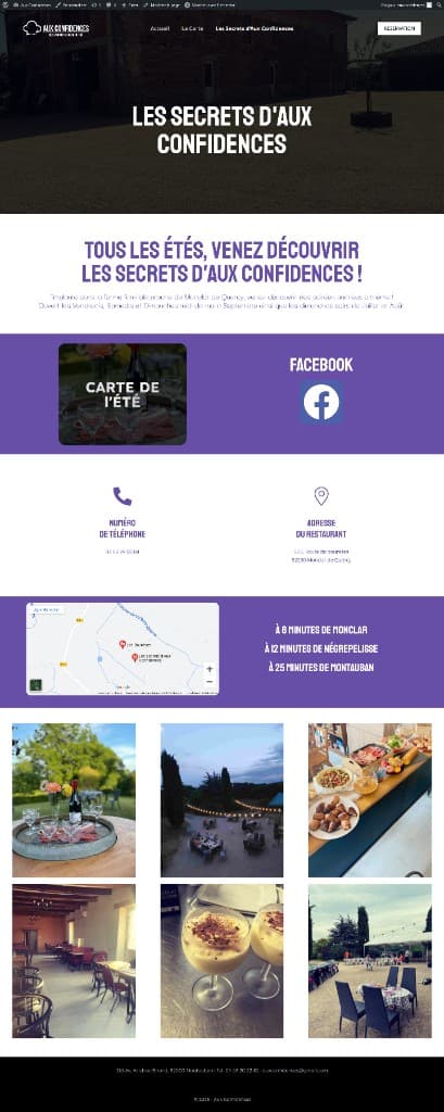 Aux Confidences — Les Secrets d’Aux Confidences